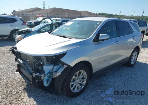 2019 Chevrolet Equinox Lt z USA, uszkodzony, nr VIN 3GNAXJEV8KS623959